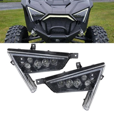 For Polaris RZR PRO XP & RZR Turbo R 20-24 Daytime Running Light LED Headlights - Bild 1 von 4