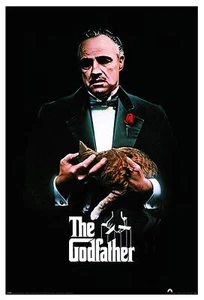Der Pate Poster Katze 61 x 91,5 cm - Bild 1 von 5