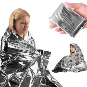 25x Waterproof Emergency Foil Blanket Thermal Camping Rescue First Aid Survival - Picture 1 of 10