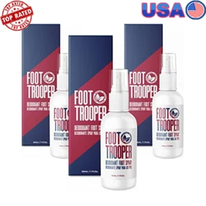 Foot Spray 3 Pack Keeps Feet Fresh 24 Hours Prolongs Shoe Life Hydrating New - Picture 1 of 2