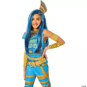 Peluca de poliéster bicolor Monster High Cleo De Nile para niños - Fun World - Imagen 1 de 1