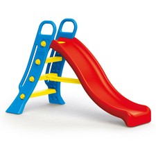 Dolu Big Red Children Garden Slide With Water Feature (H104cm)