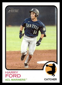 2022 Topps Heritage Minor League Harry Ford   123 ACL Mariners