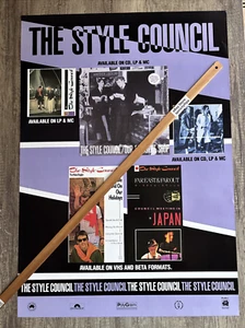 VINTAGE POSTER: STYLE COUNCIL Various (Original InStore Poster 1985) - Picture 1 of 3