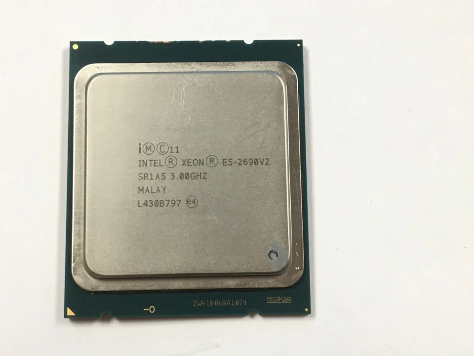 Zócalo CPU Intel Xeon E5 - 2690V2 / SR1A5 3,00 GHz 25 MB 10 núcleos LGA2011 Foto 1 de 1