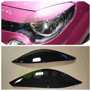 Faro párpados para Renault Twingo 2 2011-2014 brillo ABS - Imagen 1 de 7
