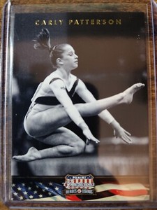2012 Panini Americana Heroes & Legends Carly Patterson #70 Gymnastics Medalist