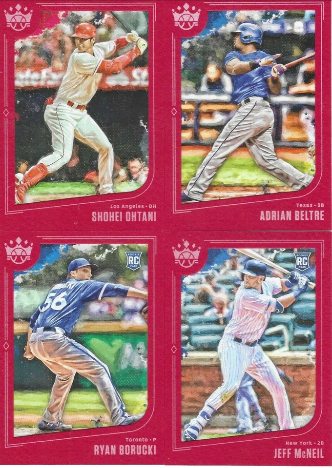 2019 Panini Diamond Kings Baseball - RED FRAME - Pick & Choose - Fill Ur Set! - Image 1 of 1