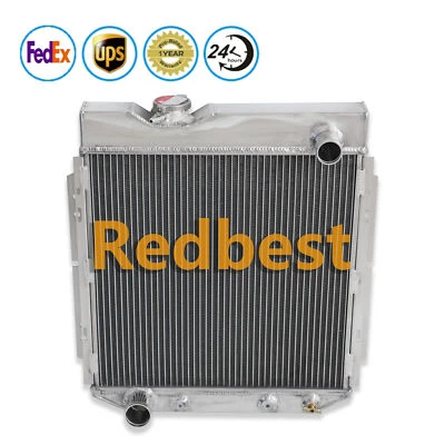 Radiador de aluminio de 3 filas para Ford Falcon Mustang Ranchero Econoline Mercury 1960-1966 Foto 1 de 4