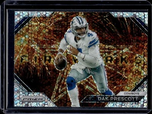 2023 Panini Prizm #F-5 Dak Prescott Fireworks Prizms No Huddle - Picture 1 of 2