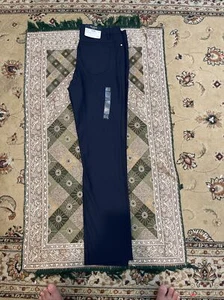 NWT Jos. A. Bank 5 Pocket, 2 Way Stretch,Moisture Wick Pants Men's W32xL32 Navy - Picture 1 of 9