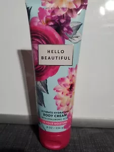 Hello Beautiful Ultimate Hydration Body Cream Lotion 8 oz. Bath & Body Works - Picture 1 of 1