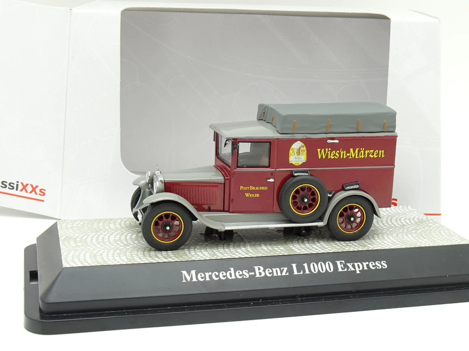 Premium Classixxs 1/43 - Mercedes L1000 Express Post Brauerei - Immagine 1 di 1