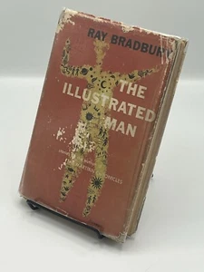 The Illustrated Man by Ray Bradbury (1951) First Edition Hardcover Novel w/DJ - Imagen 1 de 12