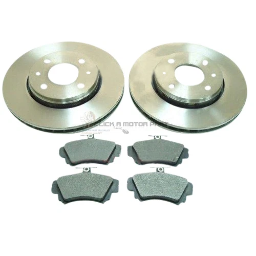 JUEGO DE 2 DISCOS Y PASTILLAS DE FRENO DELANTEROS VOLVO S40/V40 1998-2003 MINTEX NUEVO Foto 1 de 1