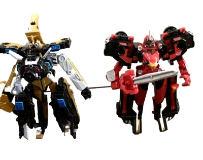 Juego DX Buster Hercules Power Rangers Go Busters Megazord Ciervo Escarabajo Foto 1 de 3