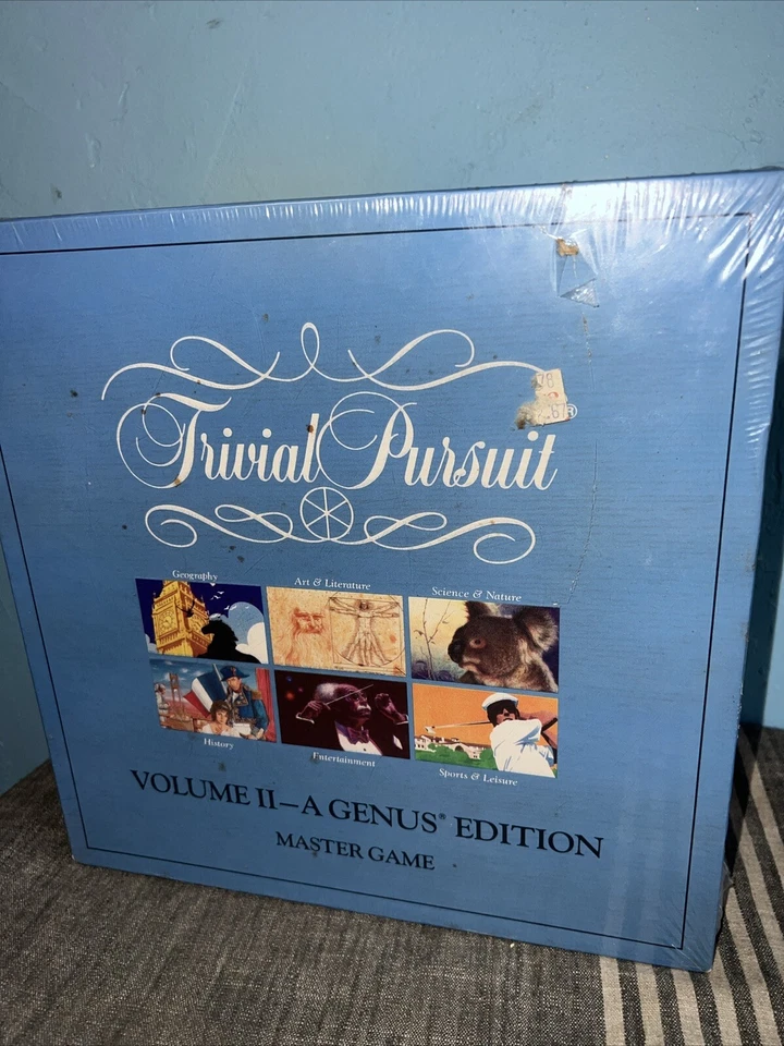 Trivial Pursuit Volume II - A Genus Edition Master Game 1989 - SEALED - Image 1 of 4