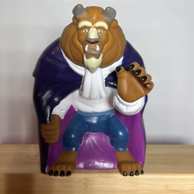 Boneco boneco brinquedo Disney Beauty and the BEAST - 1992 Pizza Hut vintage - Imagem 1 de 4