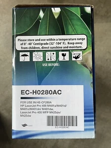 ECO Certified 80A LaserJet Toner Cartridge - Black (CF280A) - Picture 1 of 2