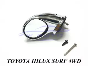 Chrome Fender Mirror For Toyota Hilux MK3 4WD 1989 - 1996 LN106 LN90 LN80 SURF - Picture 1 of 7