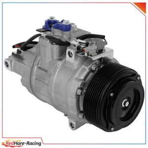 AC A/C Compressor w/Clutch & Pulleys Fits 2011-2014 2015 2017 2018 BMW X5 3.0L - Picture 1 of 7