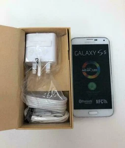 Samsung Galaxy S5 - 16GB - Shimmery Black (Unlocked) Smartphone - Afbeelding 1 van 1