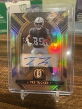 2023 Panini Gold Standard Tre Tucker Rookie Auto Raiders RC 27/199