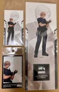 Capcom Ausstellung Biohazard Leon S. Kennedy Acryl Ständer Klar Karte Aufkleber Set - Bild 1 von 1