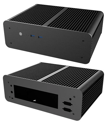Akasa Euler MX PLUS Mini-ITX Gehäuse (A-ITX56-M1B) - Bild 1 von 1
