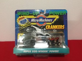 Vintage 1990 GALOOB MICRO MACHINES 7402 Crankers Collection #1 Truck NEW SEALED 