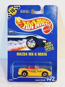 Neu in Verpackung Factory Sealed Hot Wheels 1990 Mazda MX-5 Miata 0454 Blue Blister Pack #172 - Bild 1 von 5