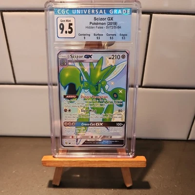 2019 Pokemon Scizor GX #SV72 Hidden Fates PSA 10 - Image 1 of 3