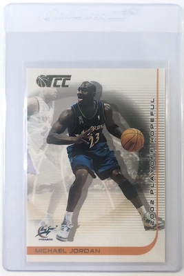 2001-02 Topps TCC Michael Jordan #100, GSC Gem Mint 10 - Image 1 of 2