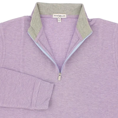 Pullover Peter Millar Para Hombre 1/4 Cremallera Corona Cómodo Punto Piqué, MF24K49 Foto 1 de 4