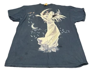Camisa De Colección The Mountain Para Hombre XL Azul Y2K Fairy Moon - Imagen 1 de 5