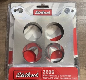 Placa Adaptador Carburador 2696 Diámetro Cuadrado a Stock Quadra Jet Thermo Base Cuádruple - Imagen 1 de 2