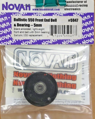 Novak 5947 Ballistic Front End Bell & Bearing 5MM Set NOS - Image 1 of 2