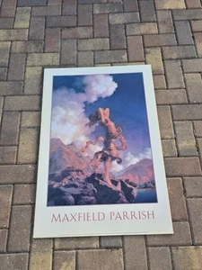 Maxfield Parrish (1870-1966) "Ecstasy, 1929" Vtg Poster On Board No. 1899 Rare! - Picture 1 of 13