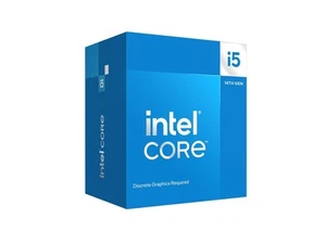 Intel Core i5-14400F - Core i5 14th Gen Raptor Lake 10-Core (6P+4E) LGA 1700 65W - Picture 1 of 3