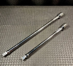 Snap-on 3/8” Dr Friction Ball Wobble PLUS extension Knurled FXWP11 & FXWP8 Set 2 - Picture 1 of 16