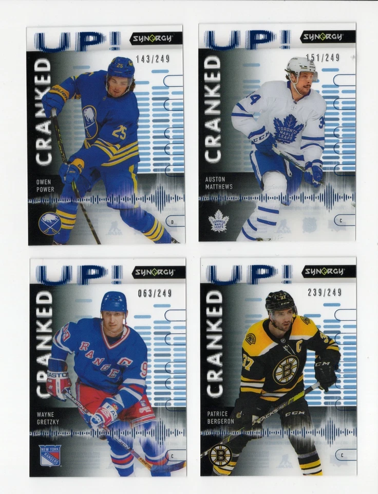 2022-23 Upper Deck Synergy Cranked Up Blue #/249 Pick from List - Image 1 of 1