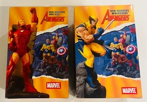 WOLVERINE & IRONMAN NUEVOS VENGADORES DIORAMA ESTATUAS 2007 DIAMOND SELECT LTD 2500 - Imagen 1 de 10