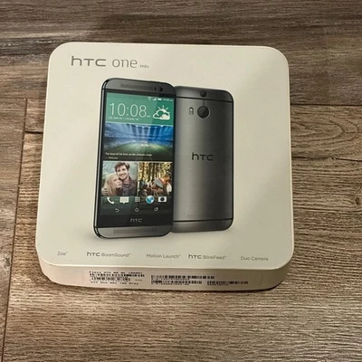 Htc One M8s Mobile Phone 16 Gb Grey Unlocked Full Box EXTRA Accessories Chrarger - Image 1 of 4