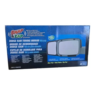 K-Source 80710 Towing Mirrors DODGE RAM 1500, 2500 & 3500 Snap-On ~ READ INFO Foto 1 de 4