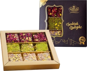 Turkish Delight Pistachio with Fantastic Rose & Pomegranate Flavour in Box 250 g - Picture 1 of 8