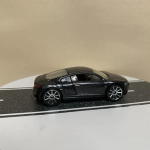 2008 Hot Wheels New Models #3/40 Audi R8 Coupe Black w/Chrome 10sp 1:64 NM - Picture 1 of 12