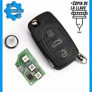 LLAVE 1J0959753B PARA VW GOLF PASSAT BORA SKODA OCTAVIA SEAT + COPIA DE LA LLAVE - Bild 1 von 10