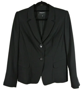 NEW Lafayette 148 New York Petite Blazer, Black SZ 10 #SJ058 - Picture 1 of 4