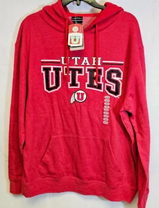Utah Utes Sudadera con Capucha Pullover Para Hombre Talla Grande Roja Nueva con Etiquetas - Imagen 1 de 4