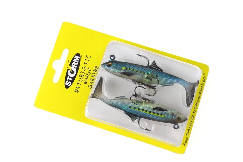 STORM NATURISTIC WILDEYE SARDINE - NWSD03SRD - 9 cm 10 gr - 2 pezzi - AZ320